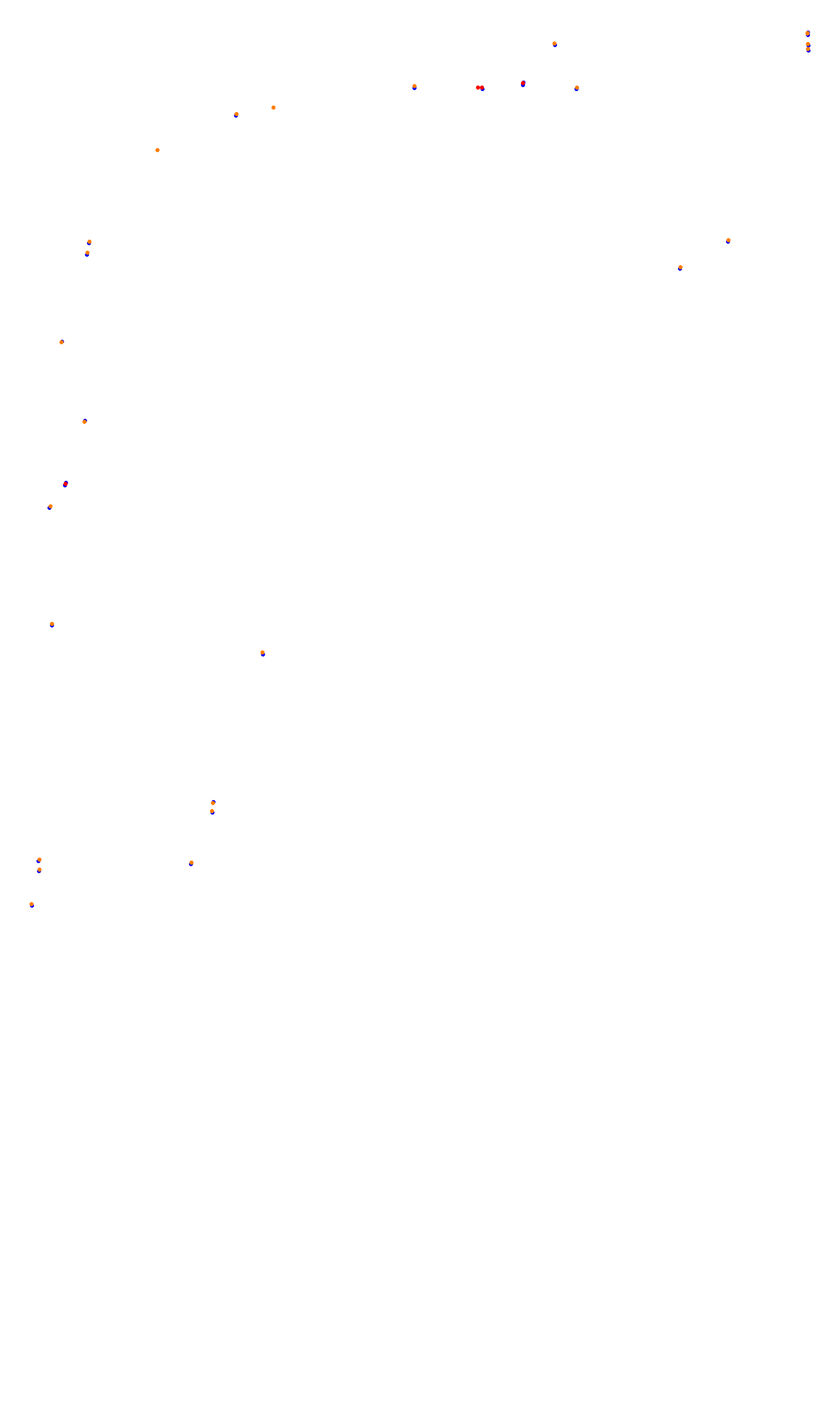 Monza collisions
