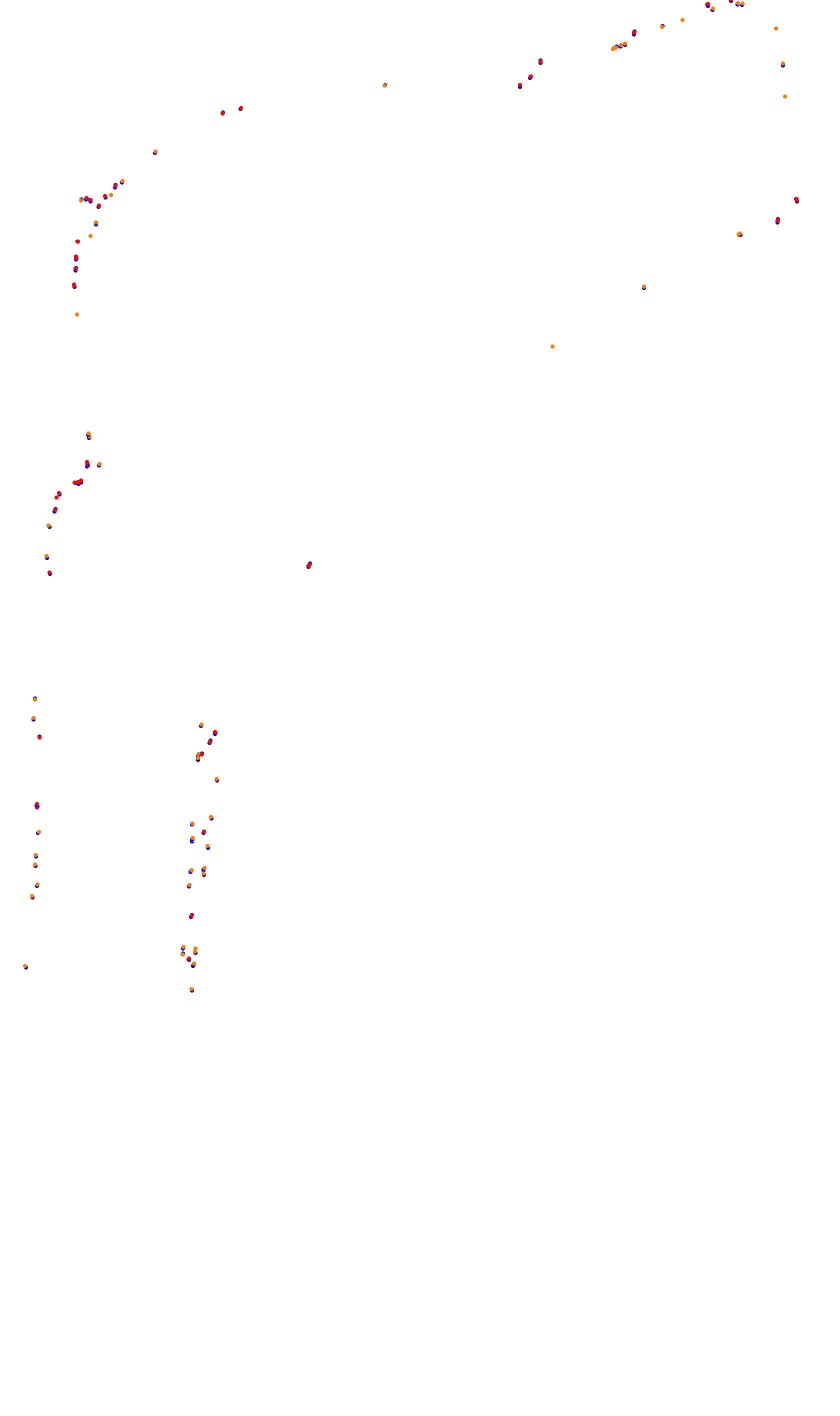 Monza collisions